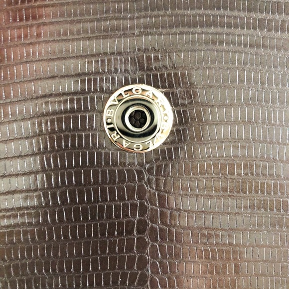 Bulgari Bvlgari Serpenti Lizard Bronze MetallicBag - Picture 10 of 16